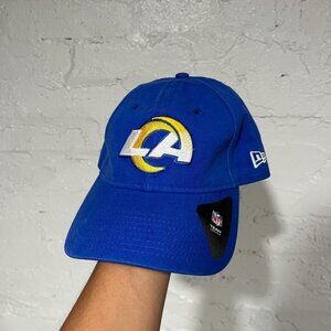NFL Los Angeles Rams Football Sportswear Athletic La Logo New Era Blue Hat